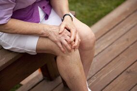 Knee articulation arthrosis